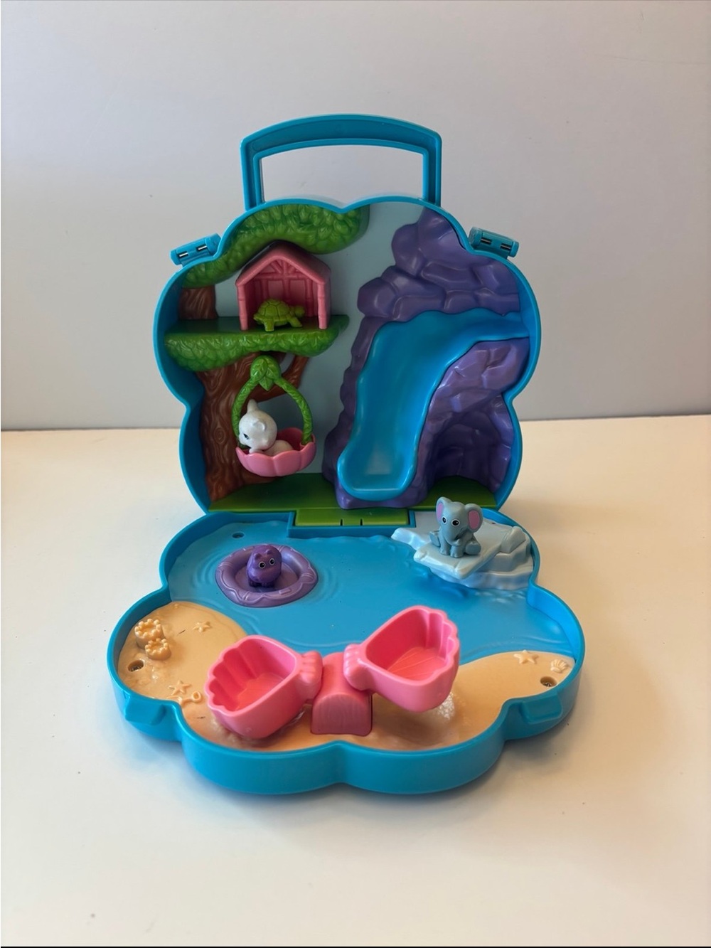 Lakeshore learn & play Carry Around Animal Town playset case